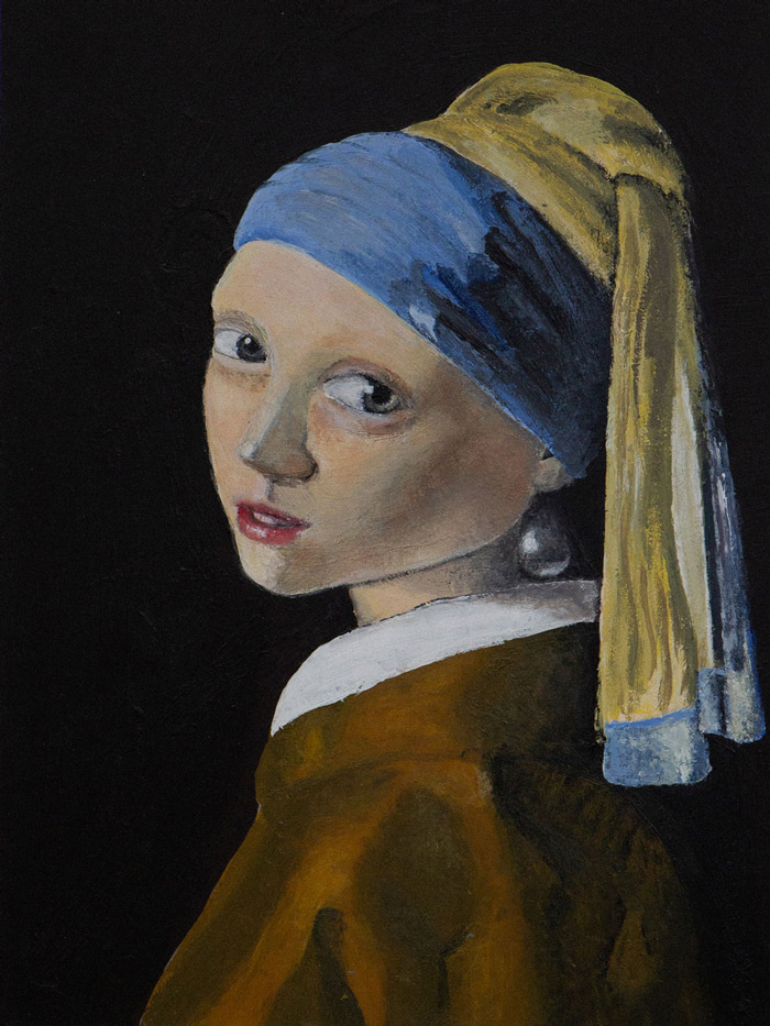 peinture La Jeune Fille à la Perle