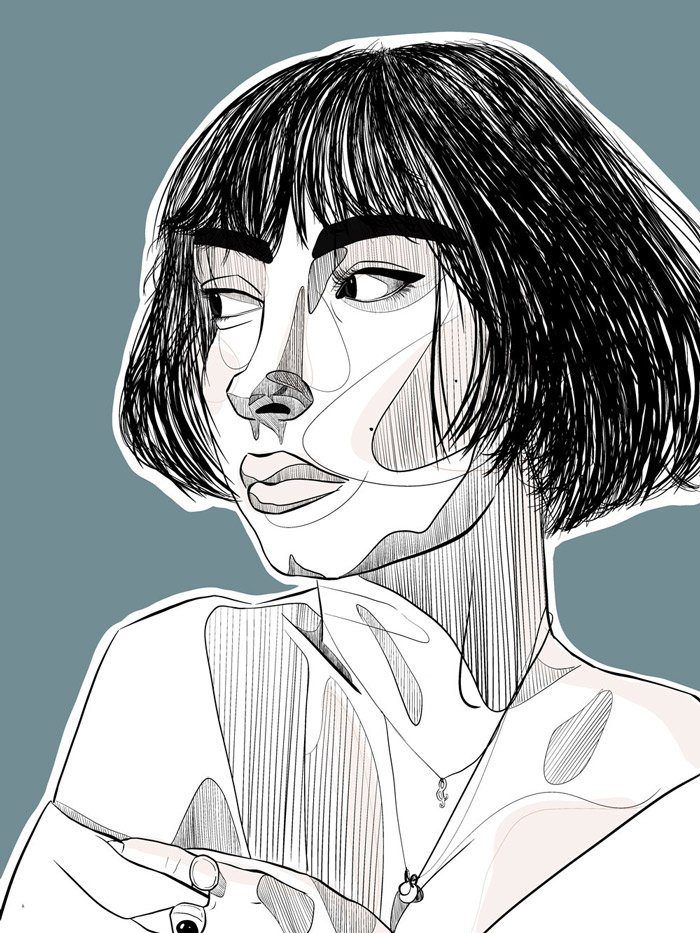 illsutration portrait