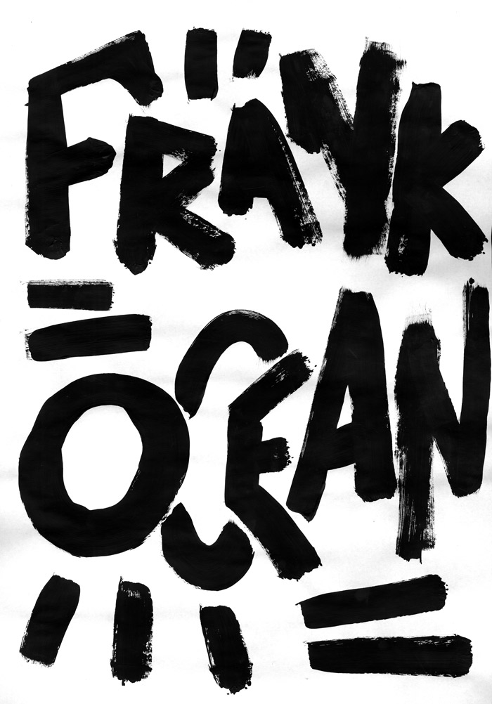 affiche typographique Noorev