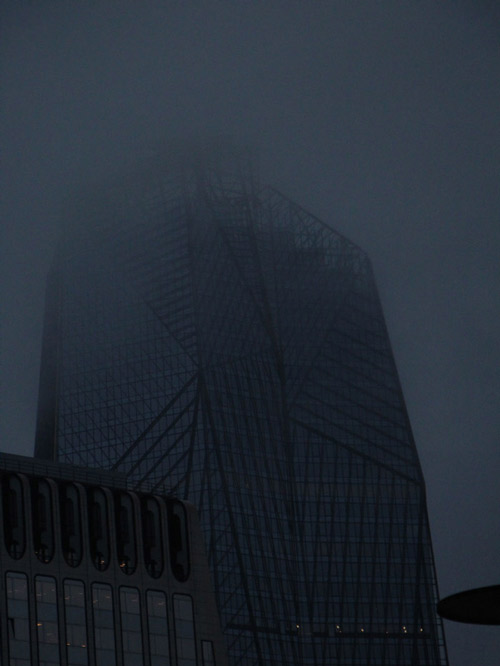 photo de la Défense de nuit